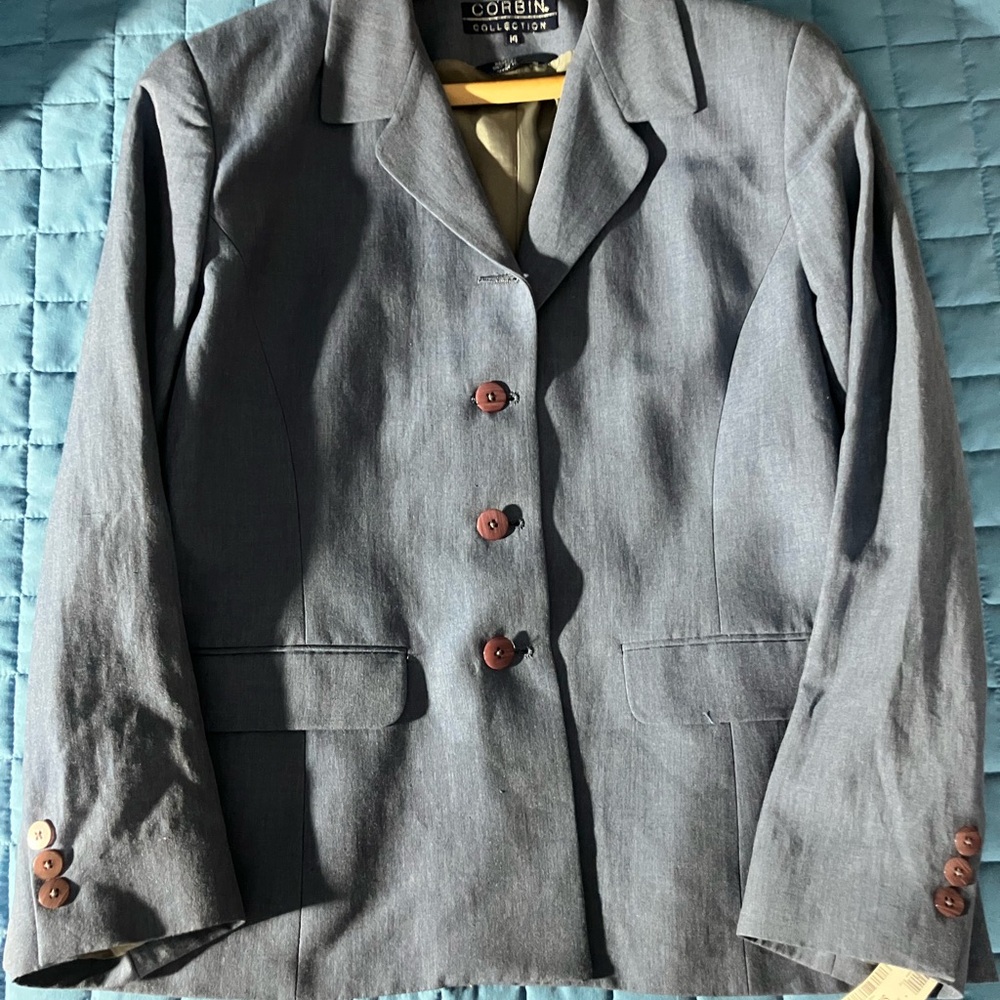 Corbin Collection blue Blazer